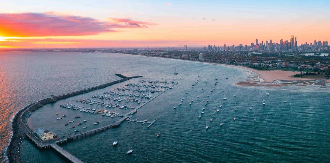 St Kilda beach, Melbourne